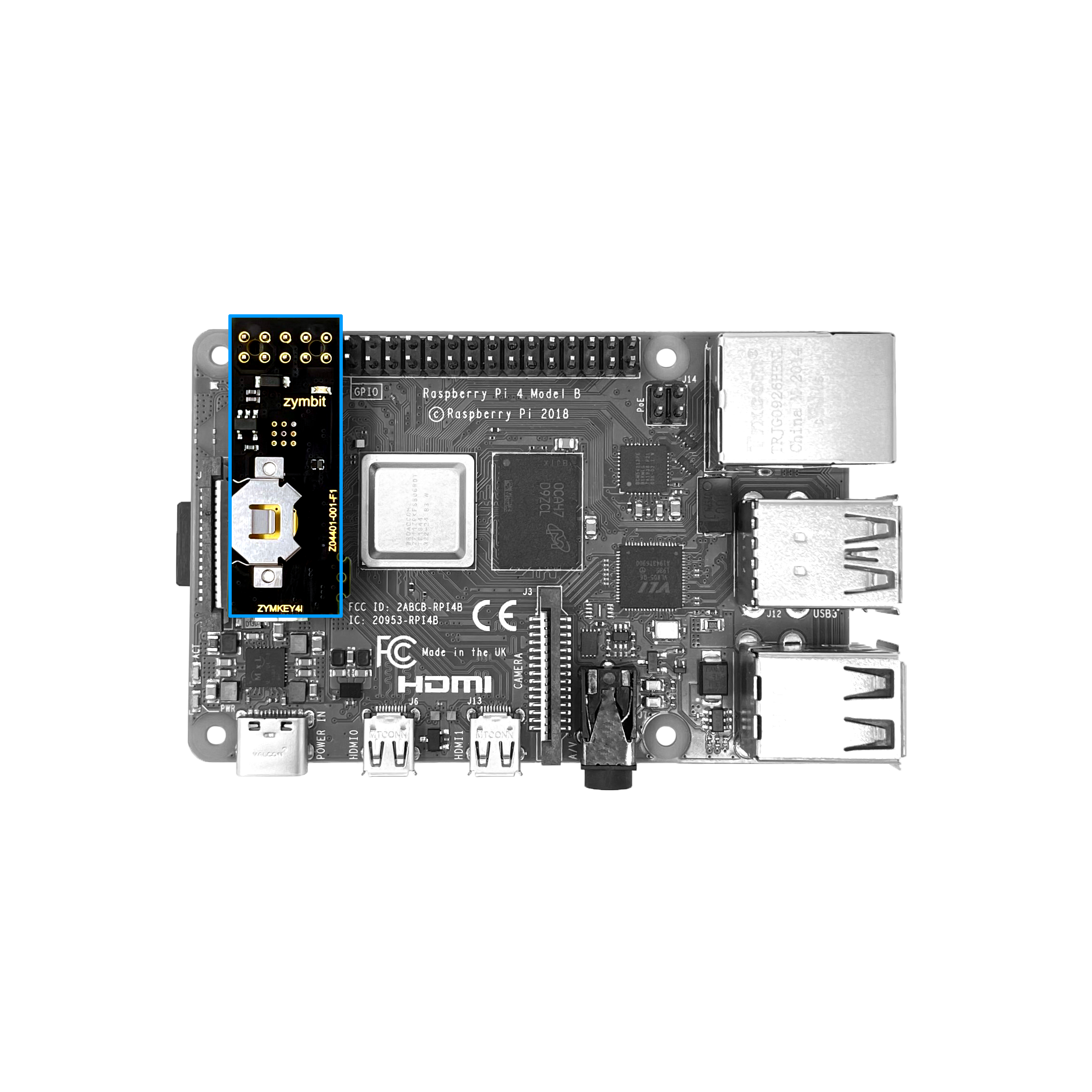 ZYMKEY4 - Security Module for Raspberry Pi – zymbit